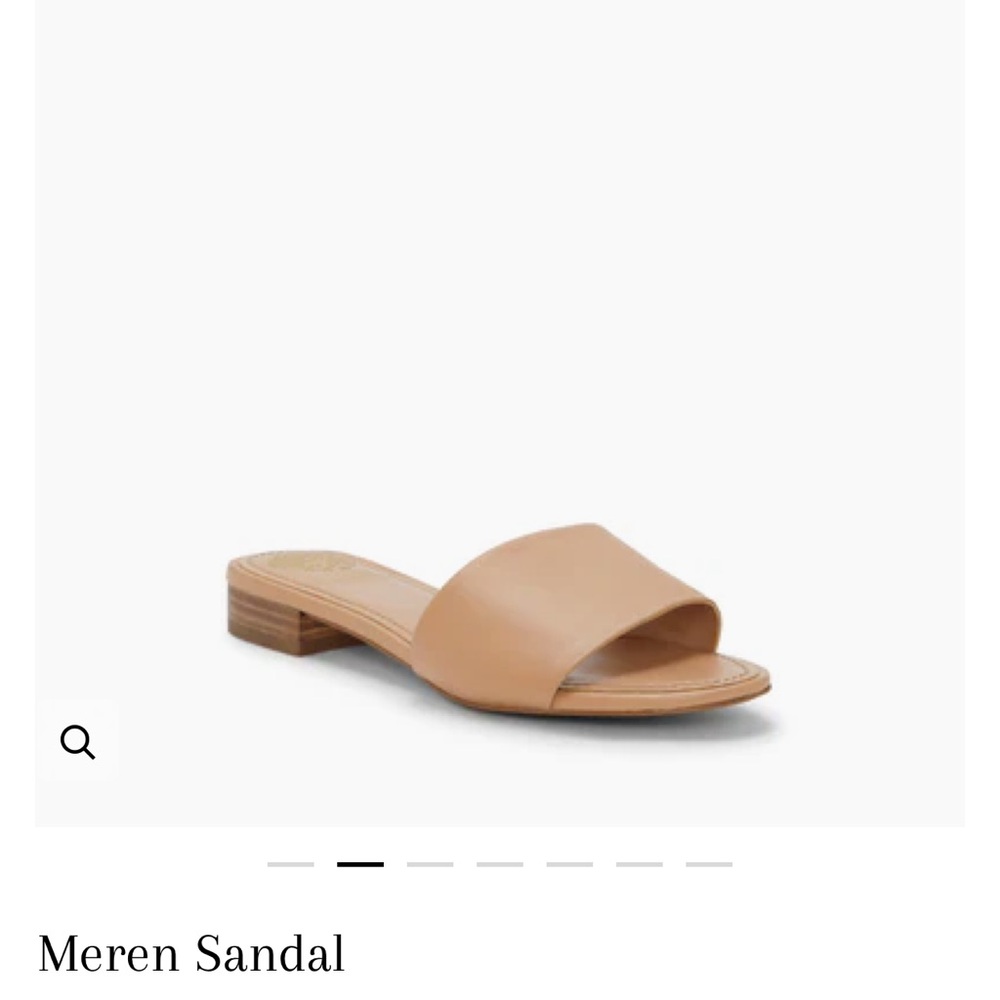 NWOT! Vince Camuto Slide with low block heel.